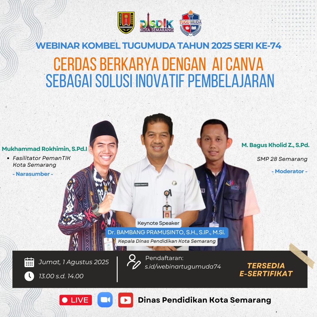 WEBINAR KOMUNITAS BELAJAR TUGUMUDA SERI KE-74